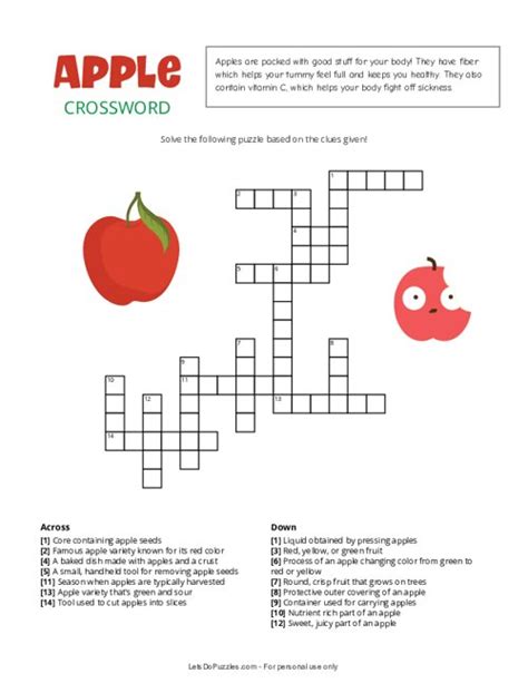 apple type crossword clue 6 letters|apple variety crossword clue.